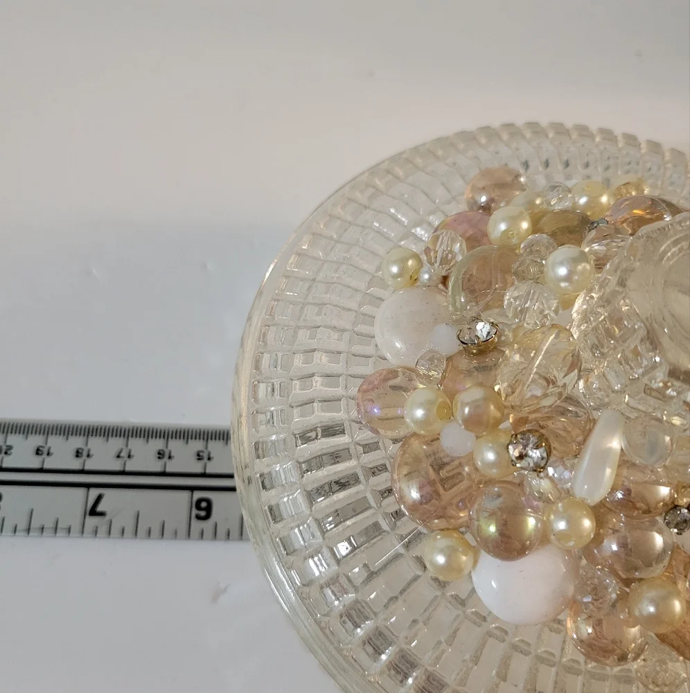 Hand Crafted clear glass